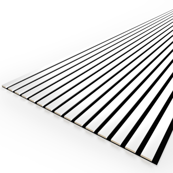 Панель Стеновая Акустическая Stella Comfort Standart Белый 2780х600х9 (уп.1шт.)