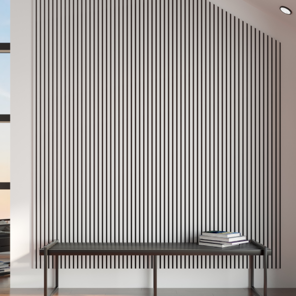 Панель Стеновая Акустическая Stella Comfort Standart Белый 2780х600х9 (уп.1шт.)