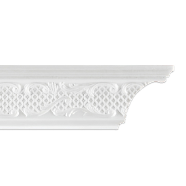 Плинтус потолочный инжекционный D 120/70 ( 55 шт. в упак.)