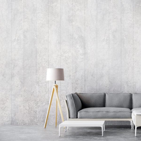2К Панель МДФ Stella Classic Premium Бетон Чикаго 2700х200х6 (упак. 8 шт.)