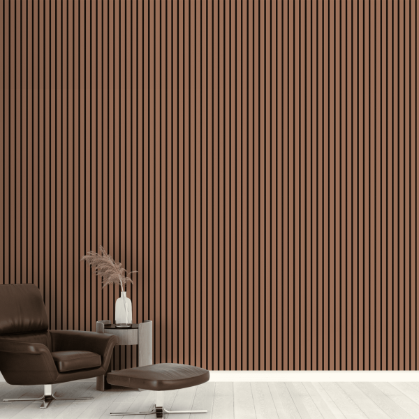 Панель Стеновая Акустическая Stella Comfort De Luxe Terracotta 2780х600х9 (уп.1шт.)