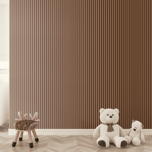 Панель Стеновая Акустическая Stella Comfort De Luxe Terracotta 2780х600х9 (уп.1шт.)