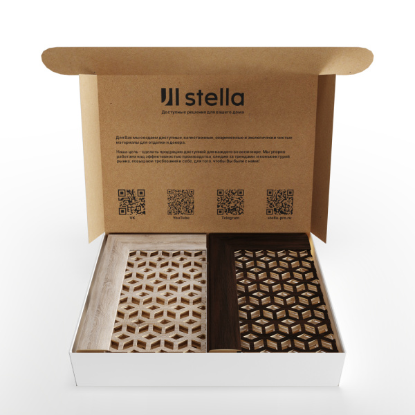 Sampleboх Экраны для радиатора МДФ Stella №8