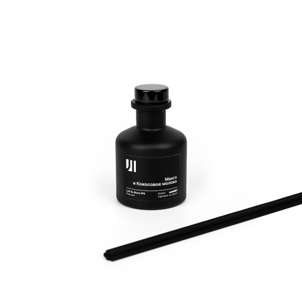 Диффузор Stella Luft Ro Black Premium №6, Манго и Кокосовое молоко, 50 мл (упак.1шт.)