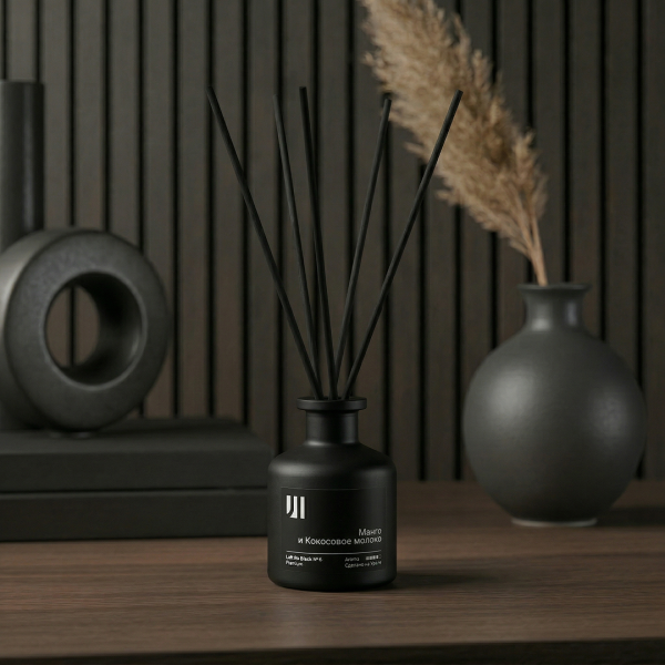 Диффузор Stella Luft Ro Black Premium №6, Манго и Кокосовое молоко, 50 мл (упак.1шт.)