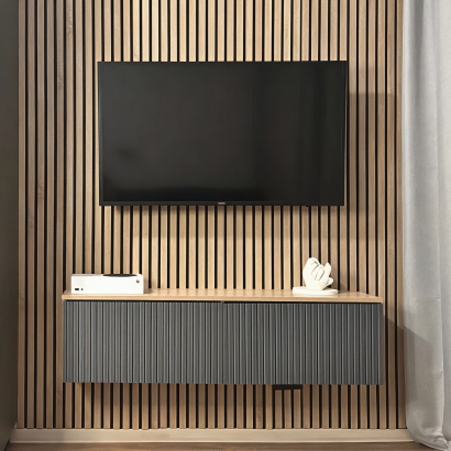 Панель Стеновая Акустическая МДФ Stella Trend Standart Дуб Сонома 2780х600х21 (уп.1шт.)