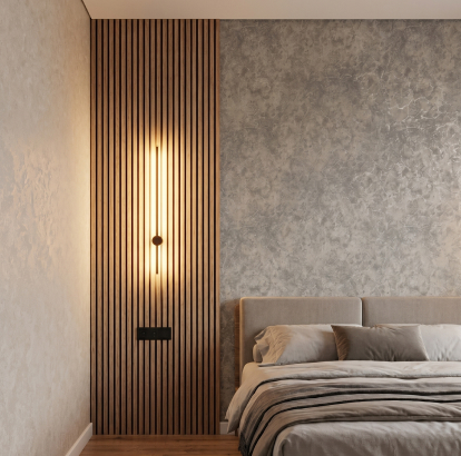 Панель Стеновая Акустическая МДФ Stella Comfort (Комфорт), Стандарт, Белый, 2780х600х9, (1шт.упак.)