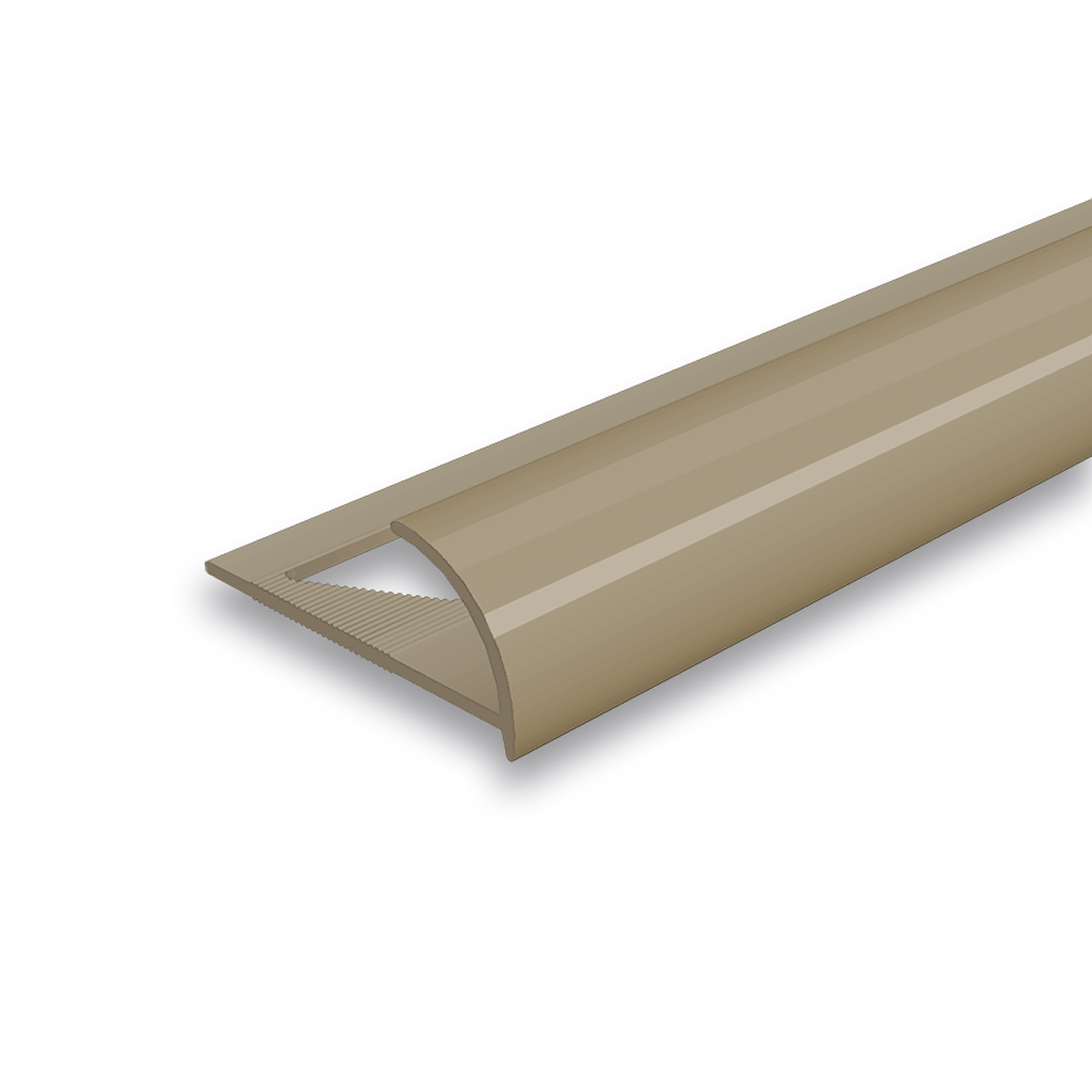 Раскладка наружная  8мм КОРИЧНЕВАЯ/Нп8 019/КОР (25) Идеал A