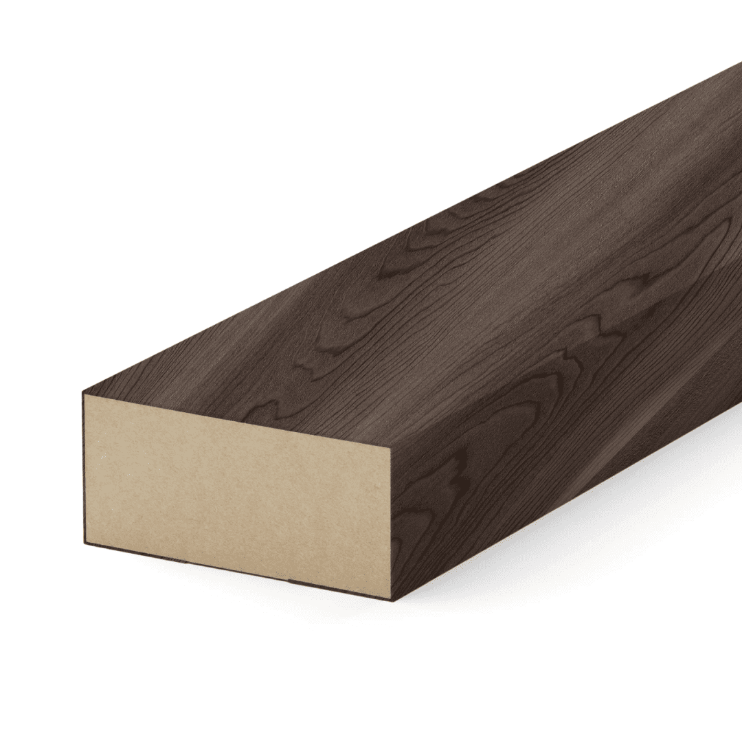 Рейка Интерьерная МДФ Stella Модель 12 Light Орех Бразильский 2800х27х12 (упак.15шт.)