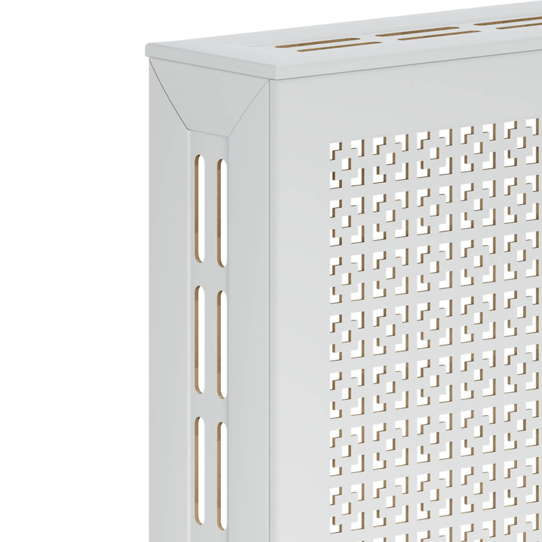 Экран для радиатора 150х60 см Дамаско белый STELLA