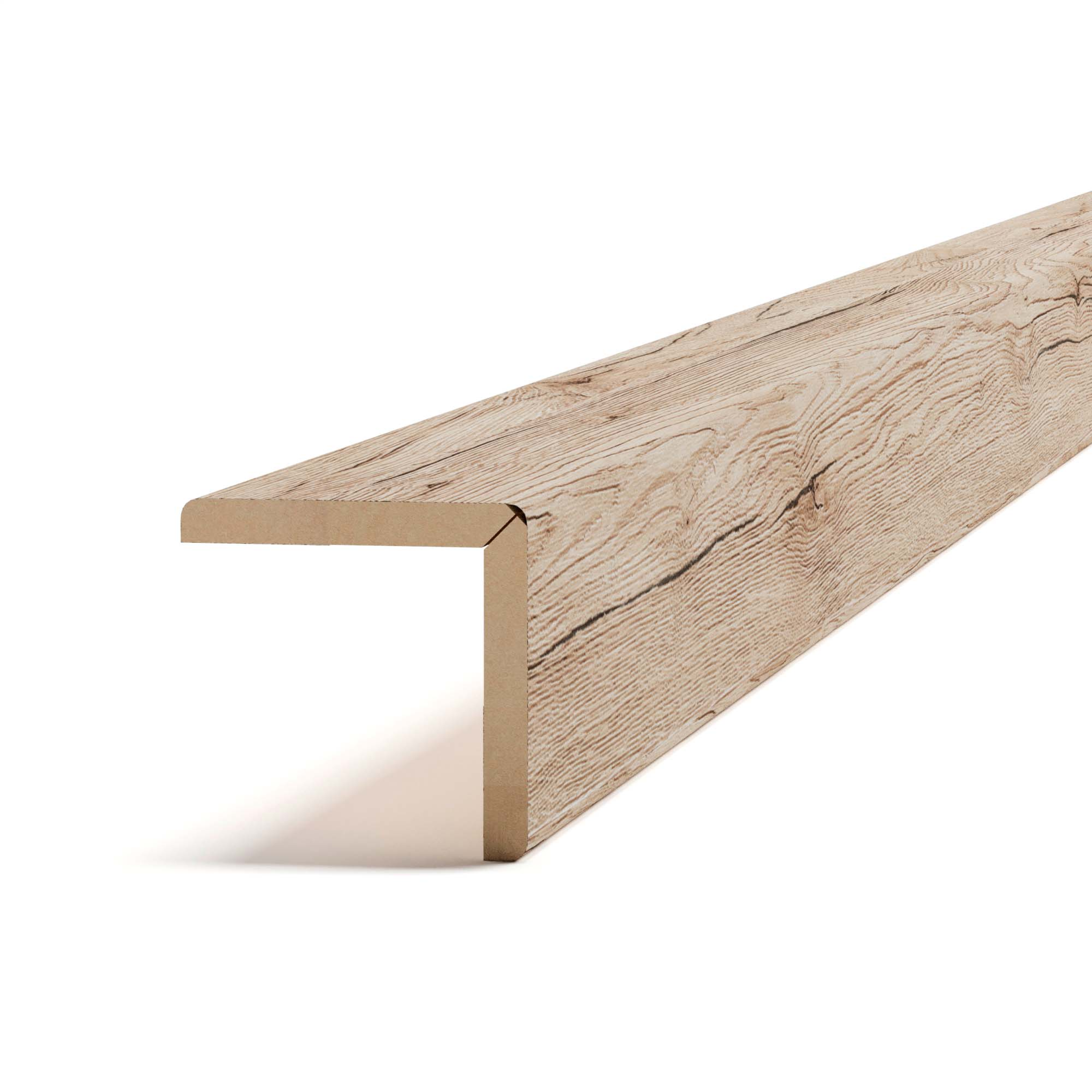 Угол универсальный МДФ STELLA 2700*24*24 Дуб Санремо Бежевый (10)