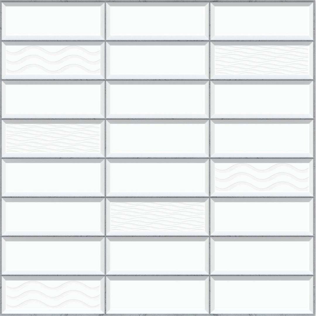 Панель ПВХ 0,3 мозайка на клеевой основе Плитка Эстетика (10шт)