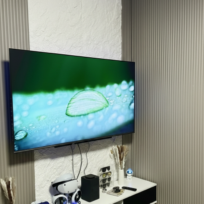 Панель Стеновая Реечная МДФ Stella Wave De Luxe Sandgrau 2700x119x16 (4шт.упак.)