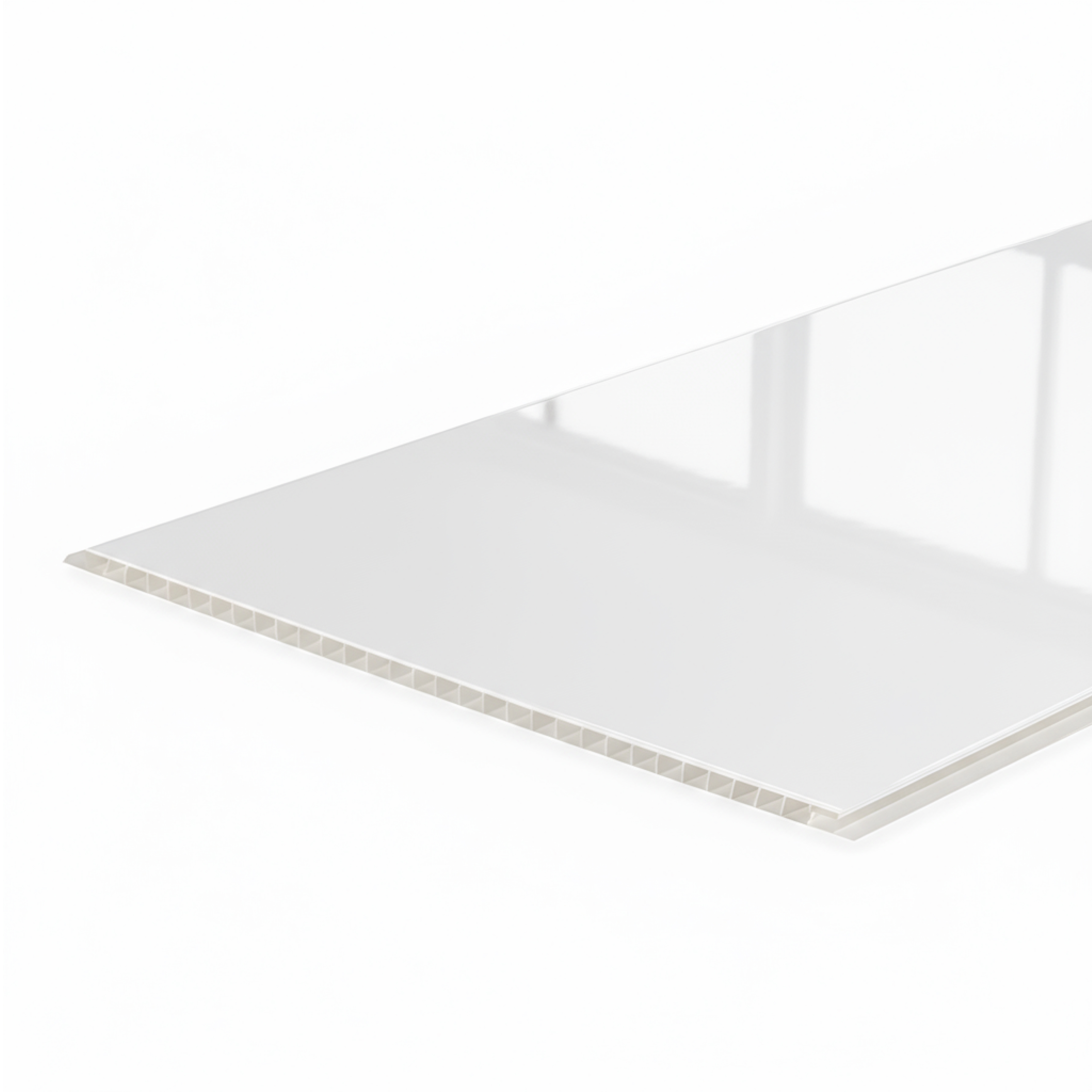 Панель ПВХ 2,7*0,25 (Белая глянц-лак ) STELLA Slim 5 мм Premium (15)