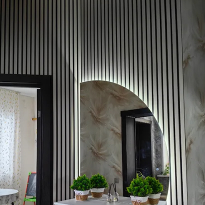 Панель Стеновая Акустическая МДФ Stella Trend (Тренд), Стандарт, Белый, 2780х600х21, (уп.1шт.)