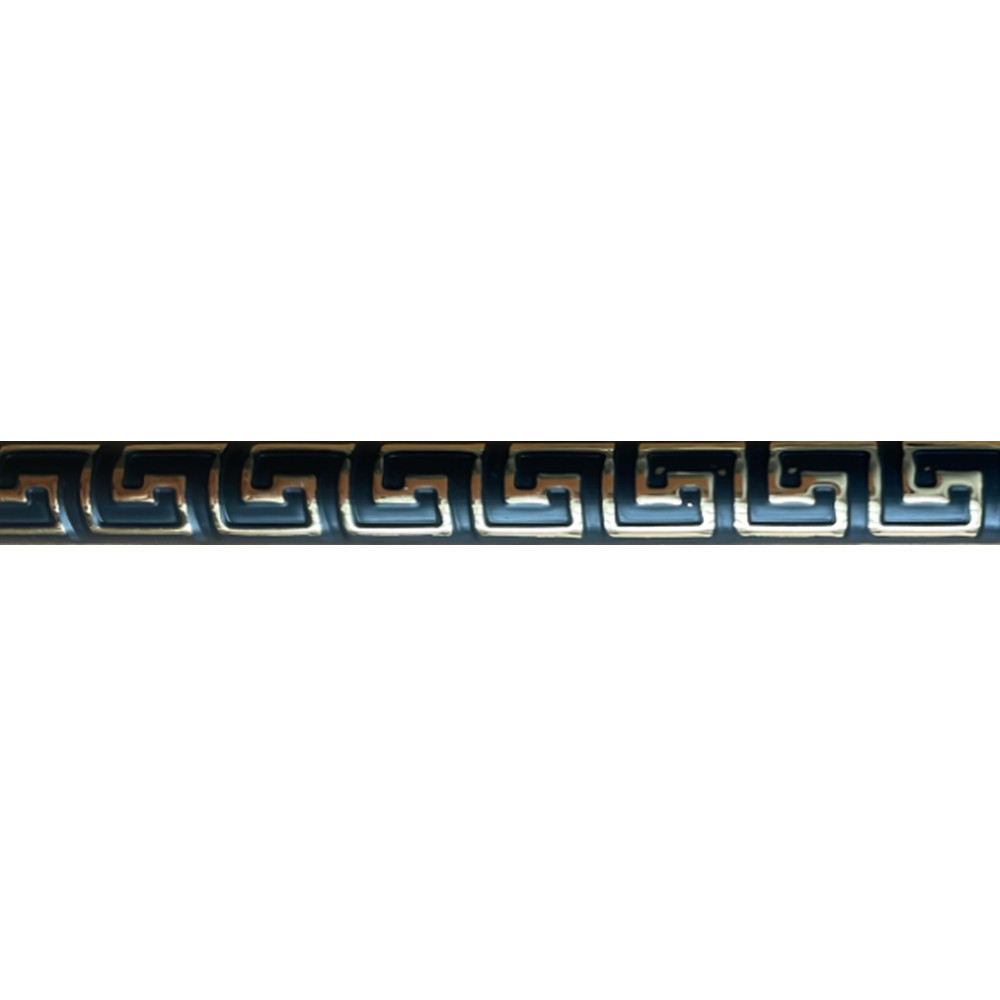 Багет на клеевой основе Stella Греция Черный Золото (2,4м) (уп-30шт)