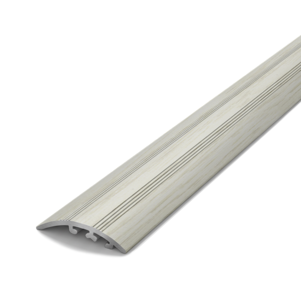 Порог алюминиевый Stella Кант 030 СКУ Дуб ривалго белый 1800х30х4,9 мм (10шт.упак.)