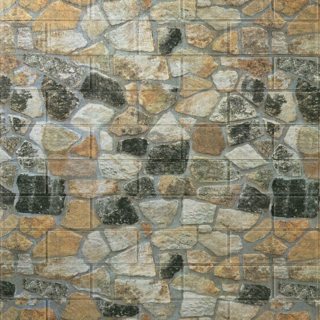 Панель ПВХ на клеевой основе "Габион" Light(10шт)