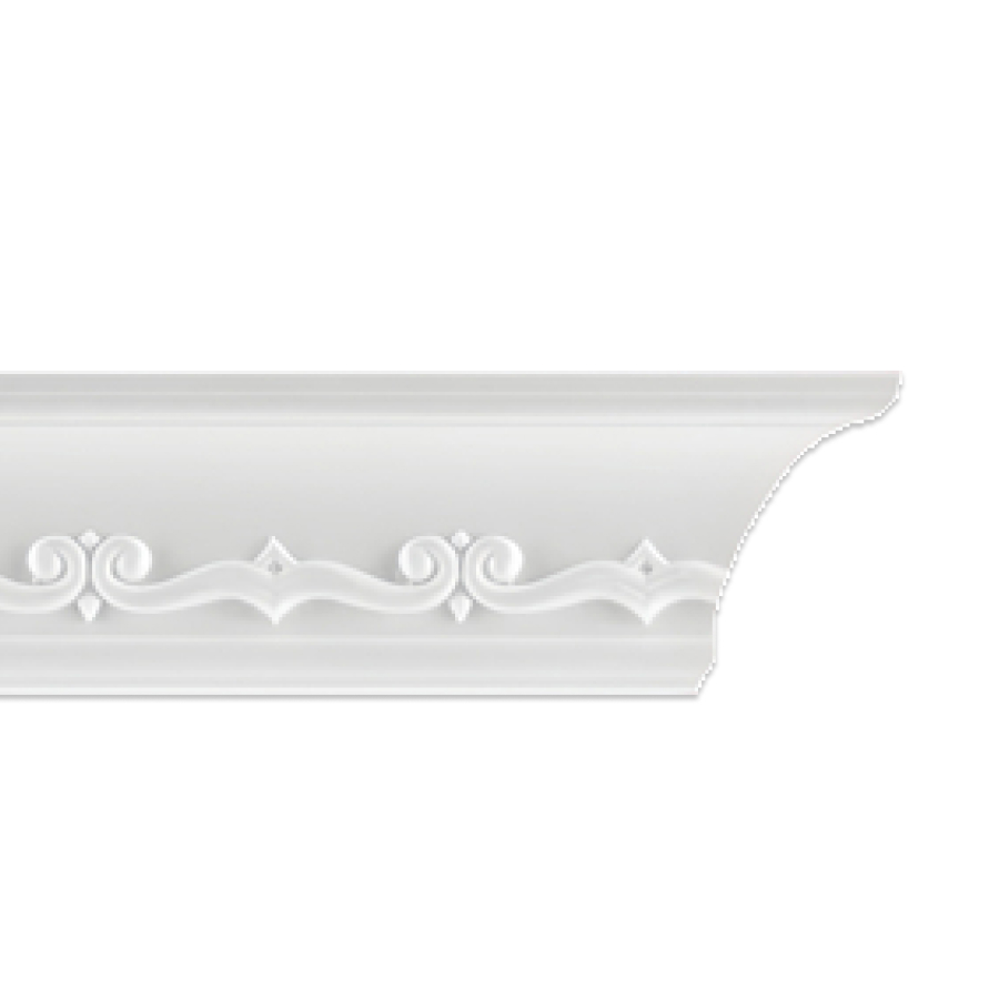 Плинтус потолочный инжекционный D 413/45 ( 115 шт. в упак.)