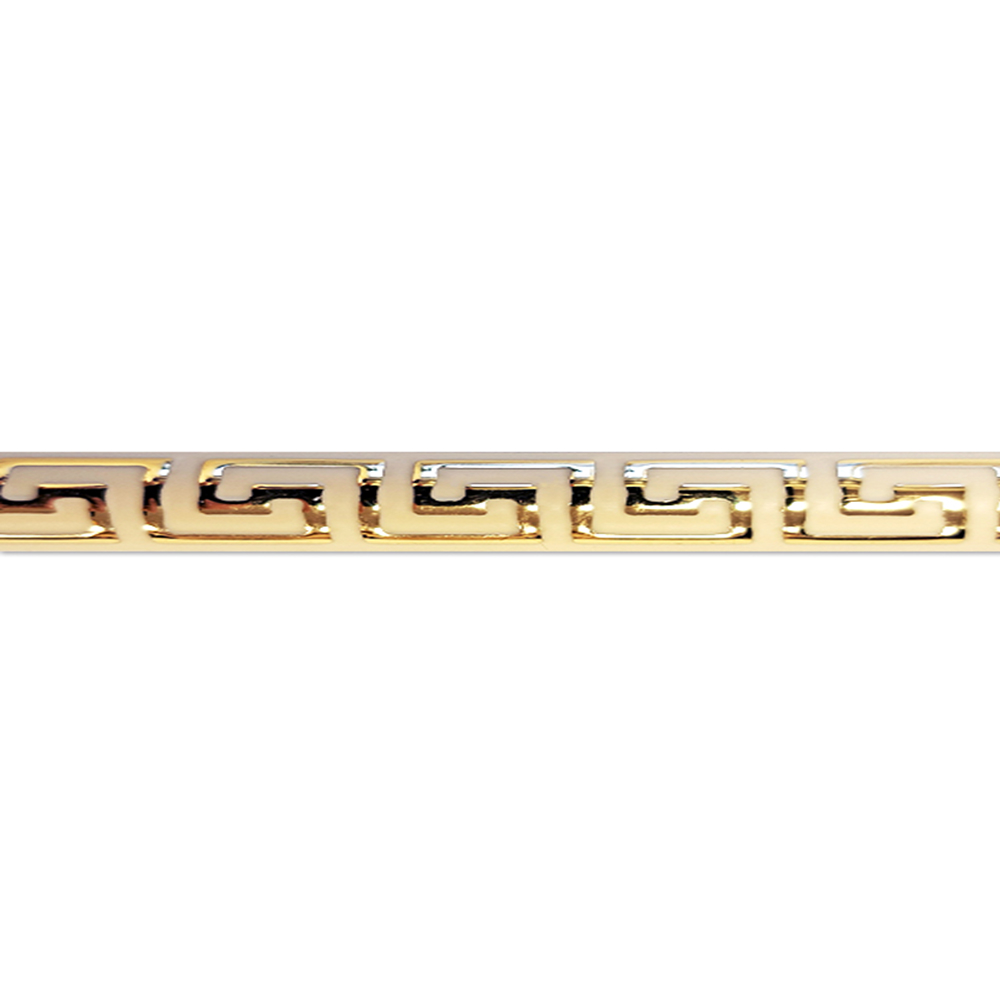 Багет на клеевой основе Stella Греция Белый Золото (2,4м) (уп-30шт)