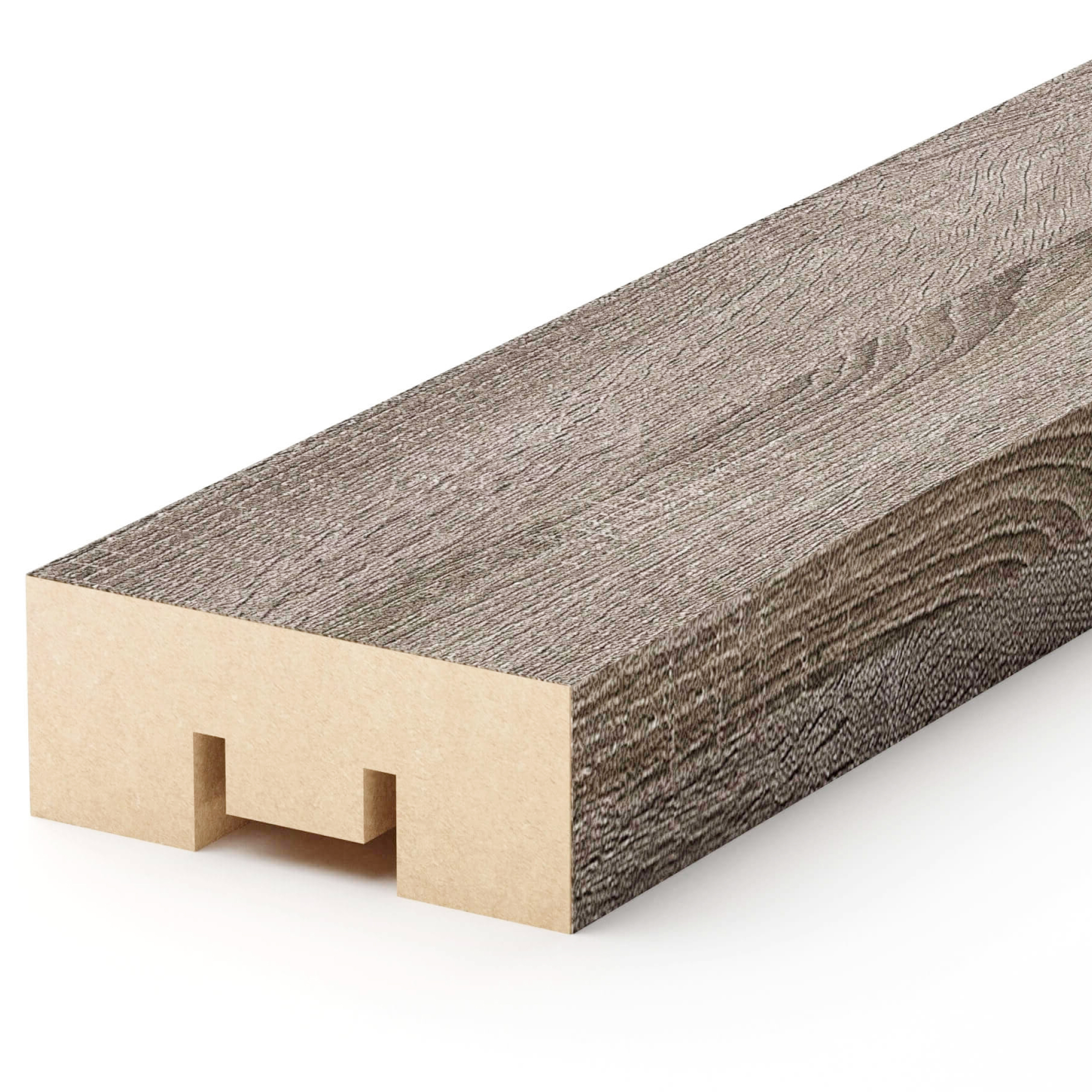 Интерьерная рейка МДФ STELLA Бриона Дуб Винтаж 16*40*2700 (уп.8 шт.)