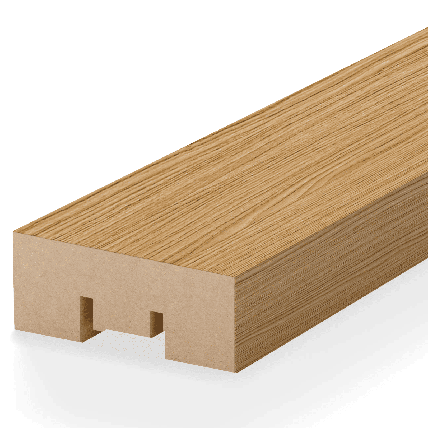 Интерьерная рейка МДФ Stella Бриона Standart Дуб Сальвадор 16*40*2700 (уп.8 шт.)