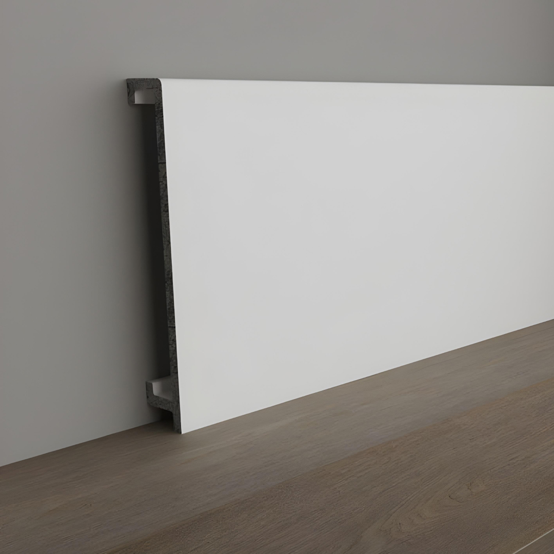 Плинтус напольный DPM Stella Беллини 100 Белый 100х16х2000 мм (упак.20 шт.)