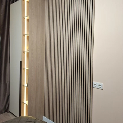 Панель Стеновая Акустическая МДФ Stella Comfort (Комфорт), Стандарт, Дуб Сонома, 2780х600х9, (1шт.упак.)