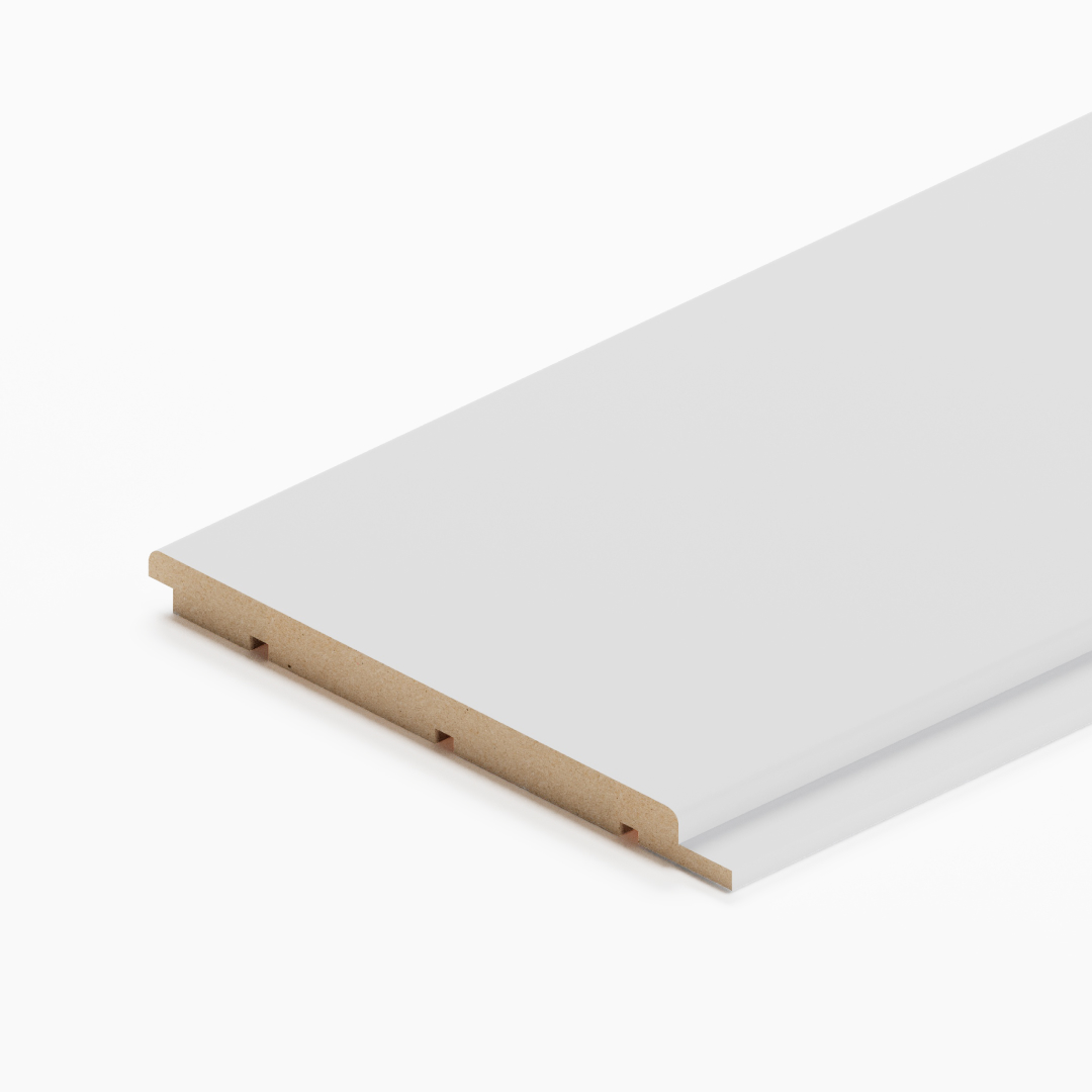 Панель Вагонка МДФ STELLA 2700х110х8 Белый (упак. 4 шт.)