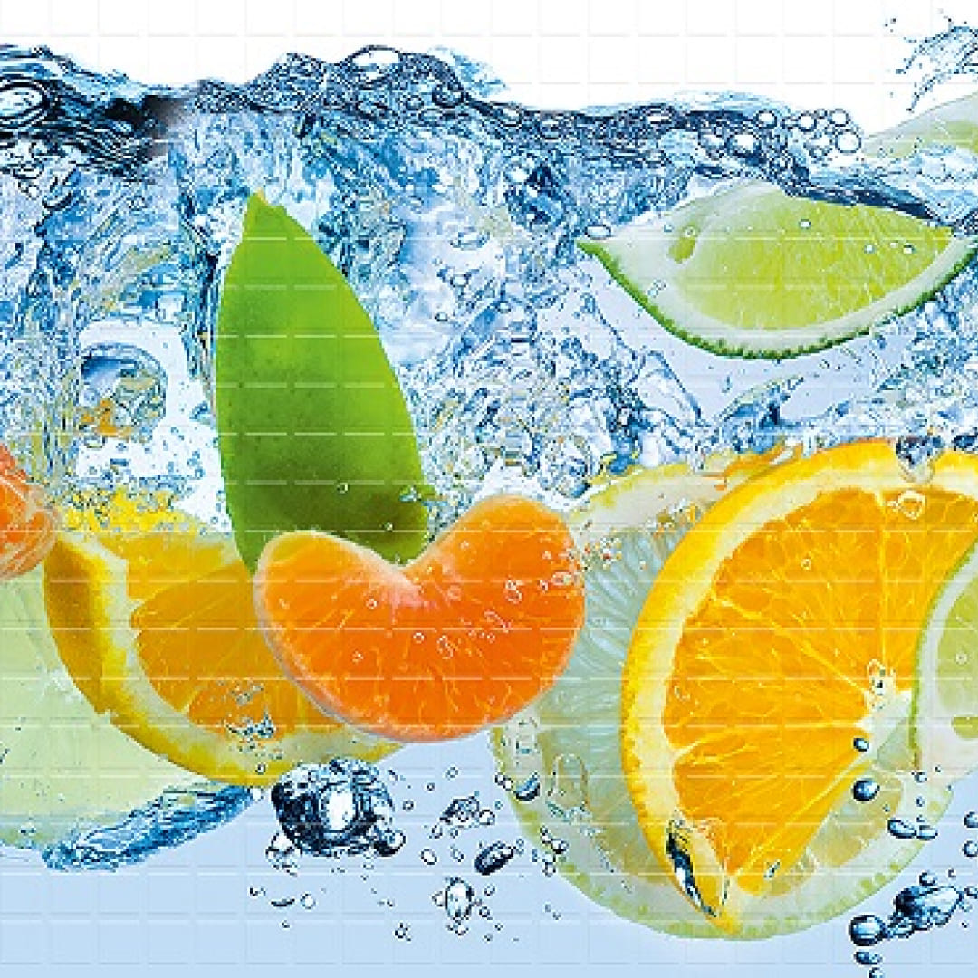 Панель ПВХ 0,3 мозаика Цитрусовый бум STELLA