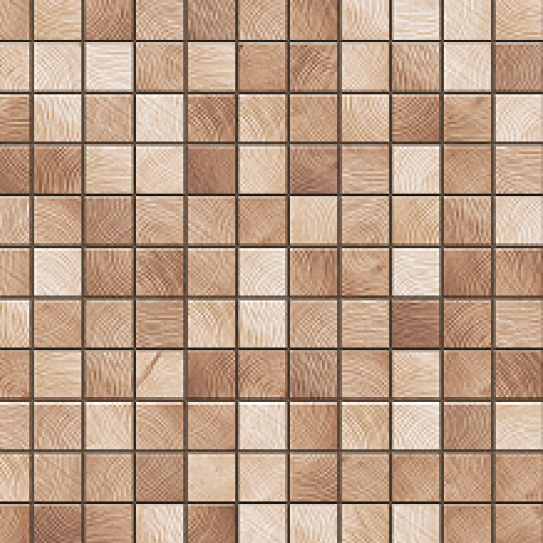 Панель ПВХ 0,3 мозаика Мадера светлая STELLA