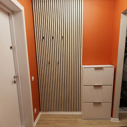 Панель Стеновая Акустическая МДФ Stella Trend (Тренд), Базис, Дуб Снежный, 2780х600х21, (упак. 1шт.)