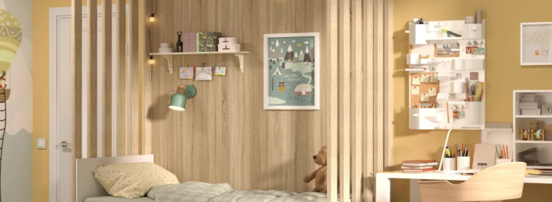 Стеновые панели в детской комнате: безопасность, экологичность и яркие решения Стеновые панели в детской комнате: безопасность, экологичность и яркие решения