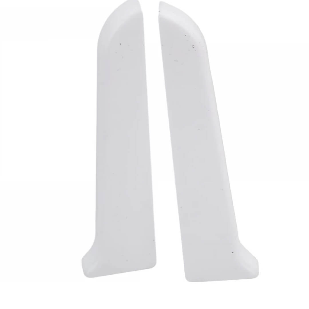 Угол торцевой Белый 001 Идеал Классик 85 (20)