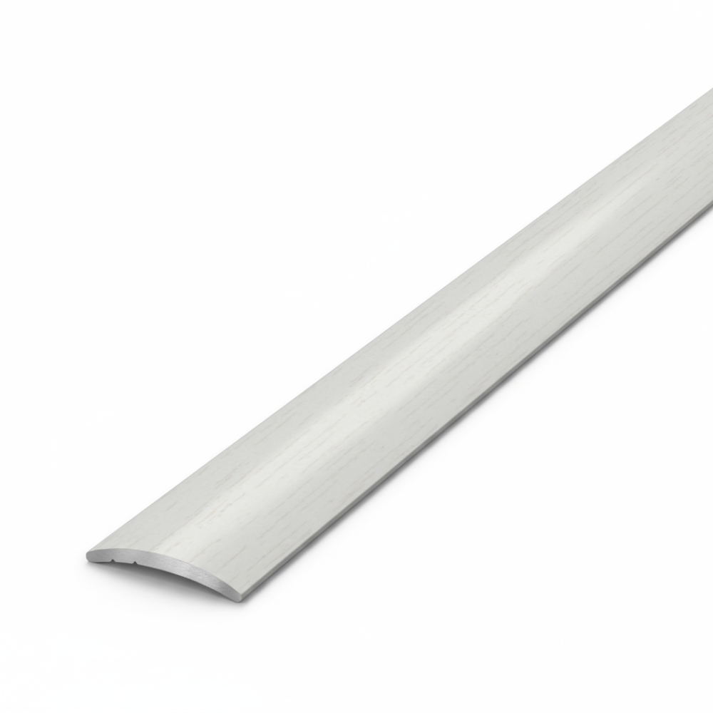 Порог алюминиевый STELLA АЛ 496 Д43 1,35 Ясень Белый (упак. 10 шт.)