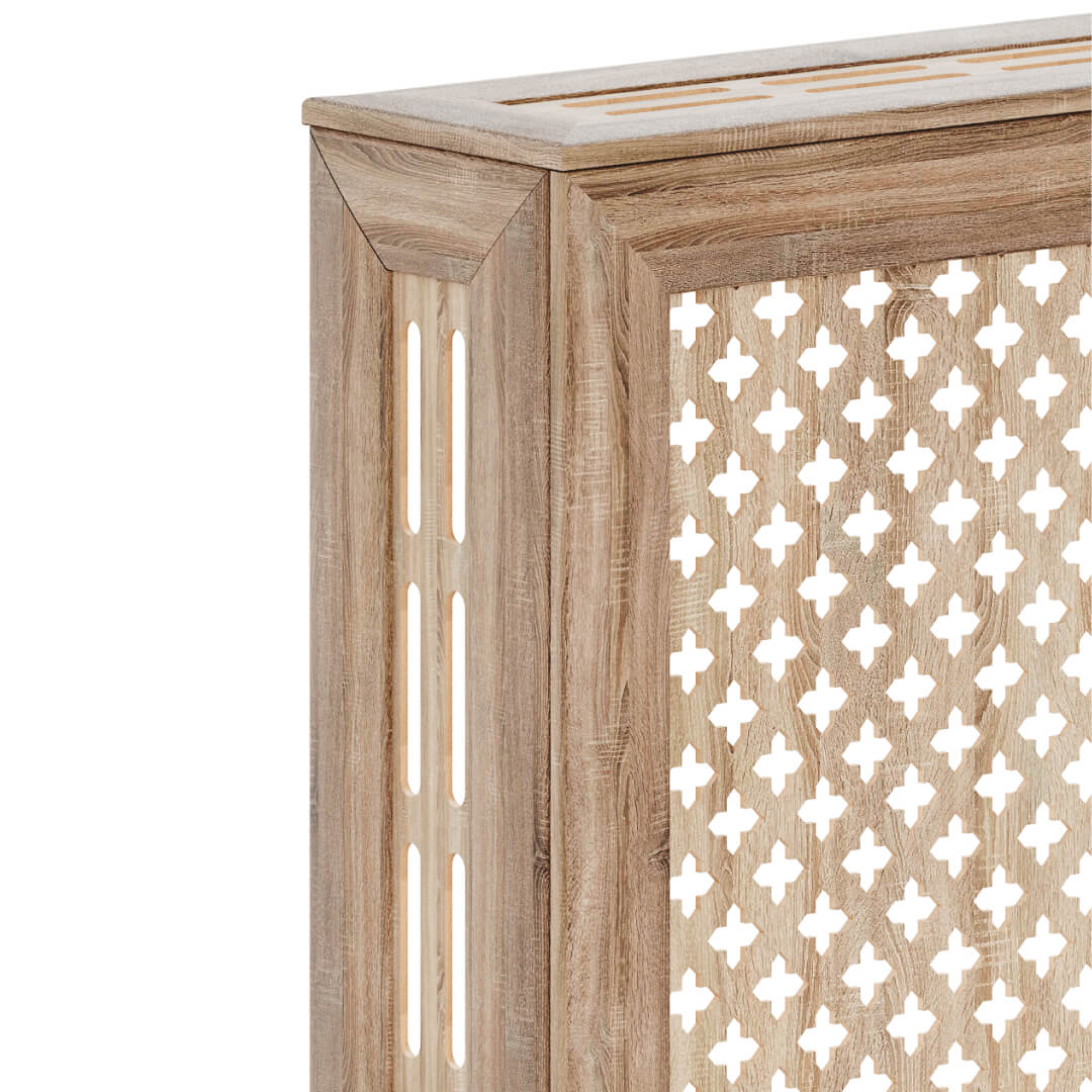 Экран для радиатора 60х60 см Готико дуб винтаж STELLA