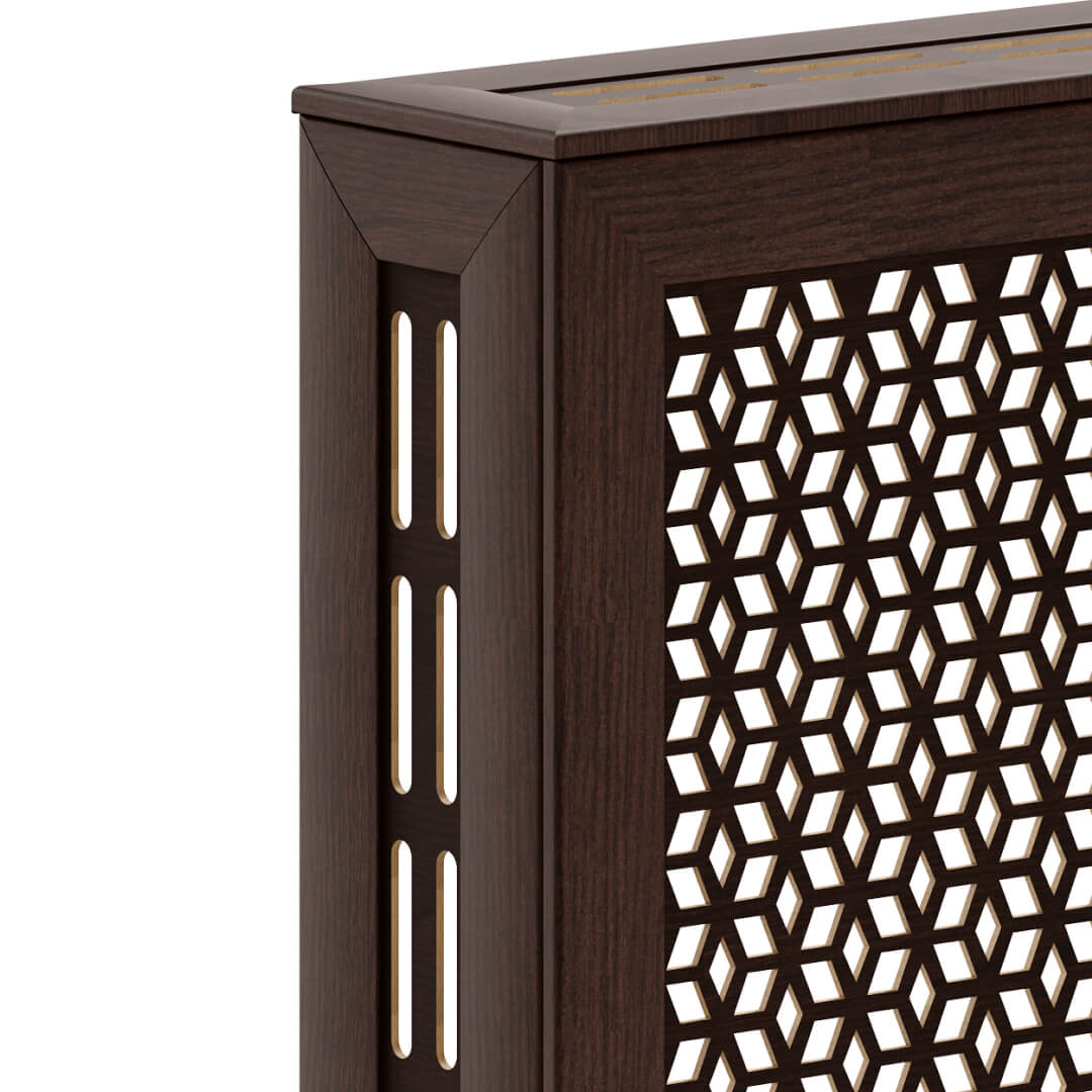 Экран для радиатора 60х60 см Илона венге STELLA