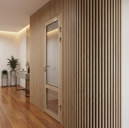 Панель Стеновая Акустическая МДФ Stella Comfort (Комфорт), Стандарт, Дуб Сонома, 2780х600х9, (1шт.упак.)