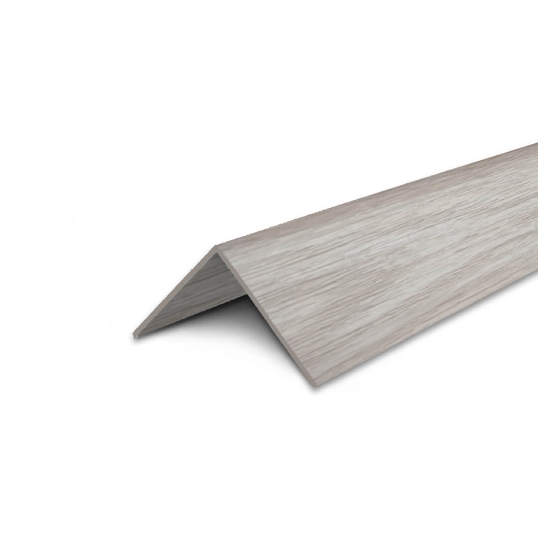 Угол ПВХ Идеал Дуб Айсберг 230 2700х20х20 (25шт.упак.)