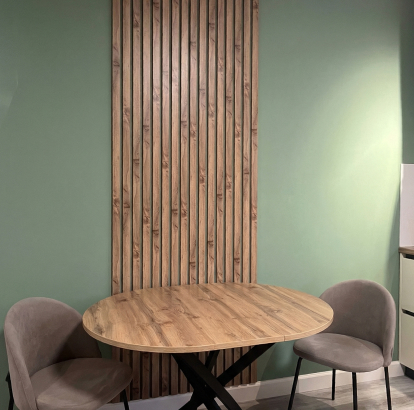 Рейка Интерьерная МДФ Stella Модель 12 Light Пекан 2800х27х12 (упак.15шт.)