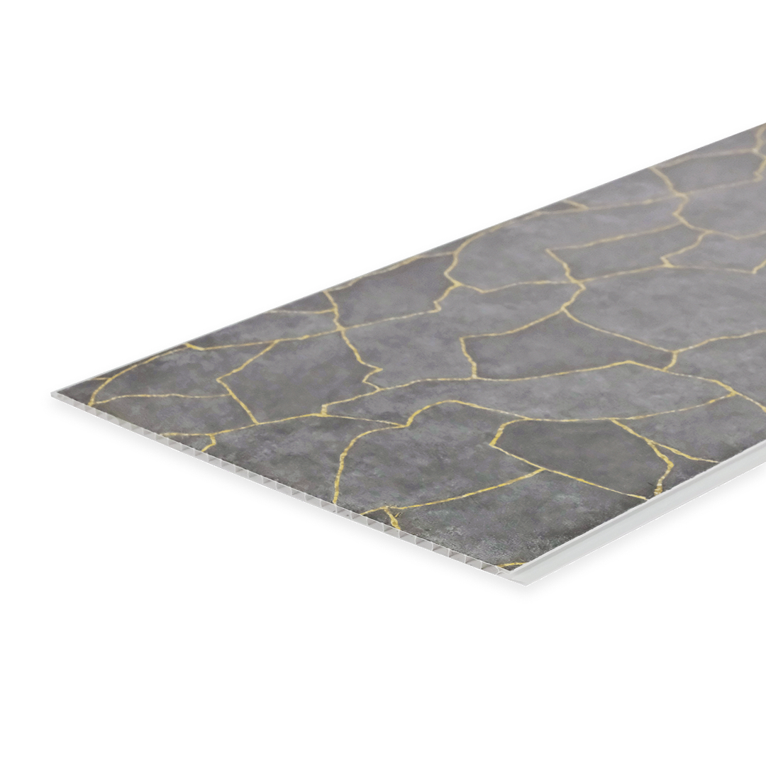 Панель ПВХ Кинцуги 667 2,6*0,25 STELLA Slim 5мм Premium (15)