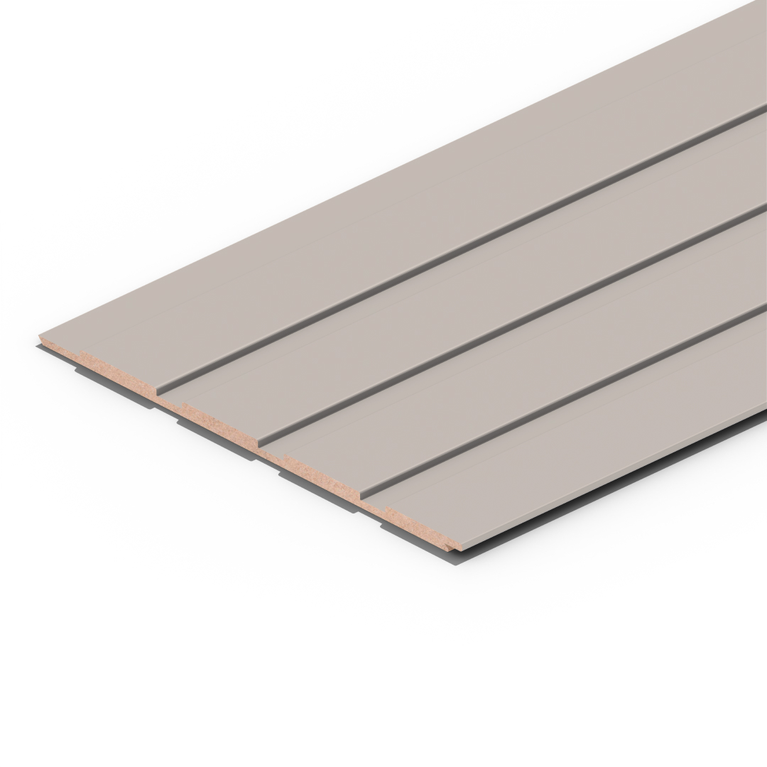 Панель Стеновая Реечная МДФ Stella Стрип, Делюкс, Сандал, 2700х200х6, (упак. 8 шт.)