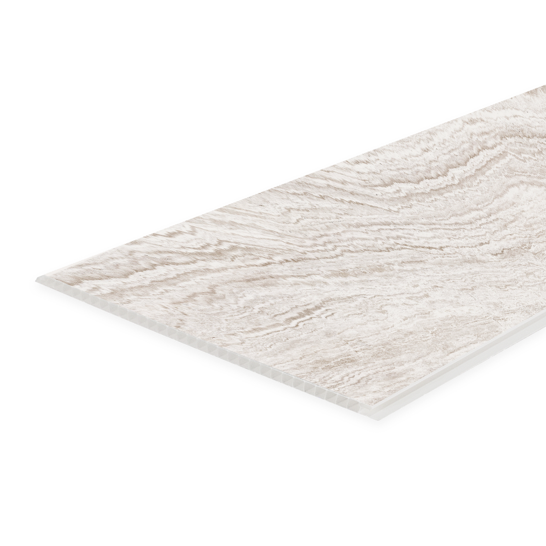 Панель ПВХ Stella Мелони Серебристый опал ФП4501 2700х250х8 (10шт.упак.)