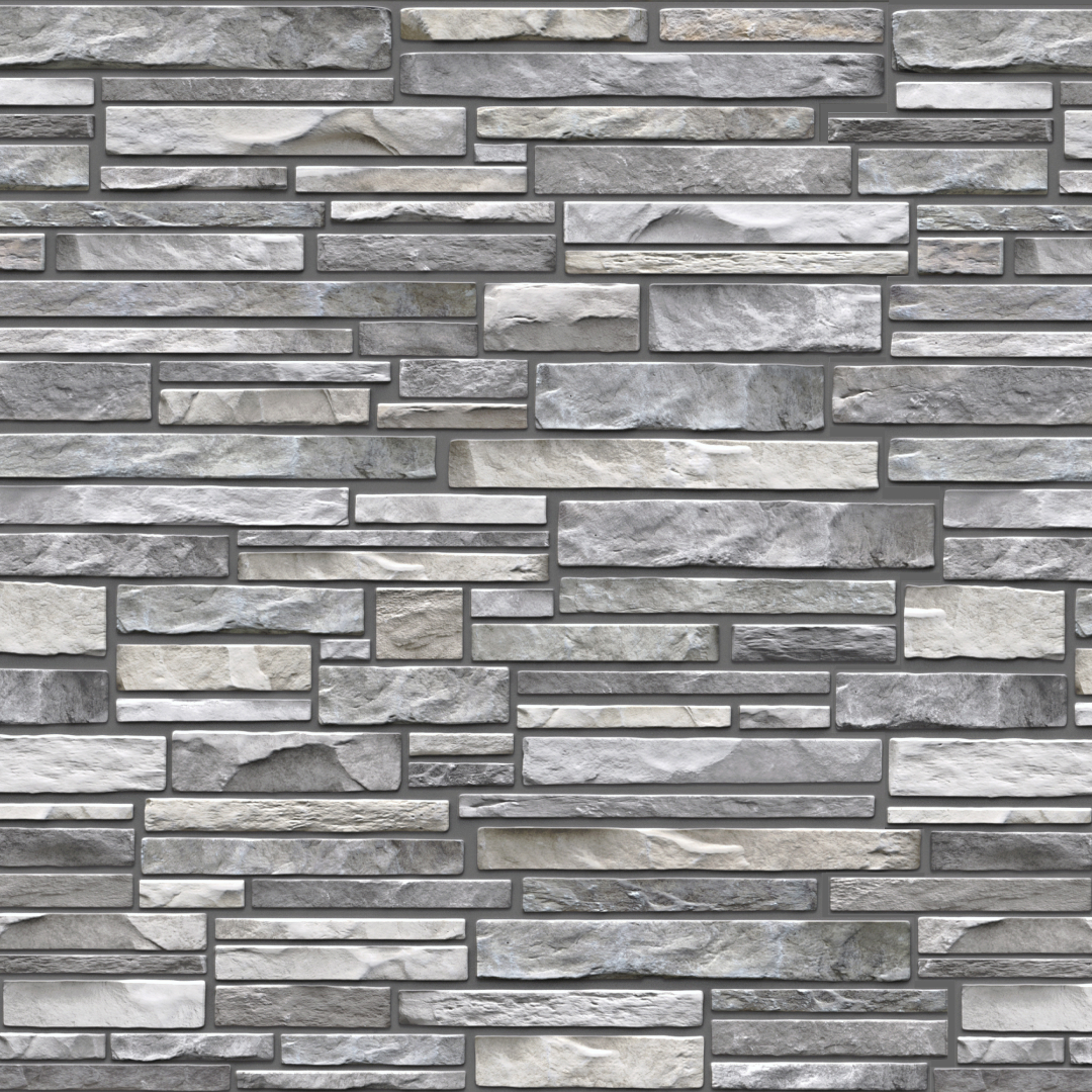 Панель ПВХ 0,3 мозайка на клеевой основе Камень Сумерки (10шт)