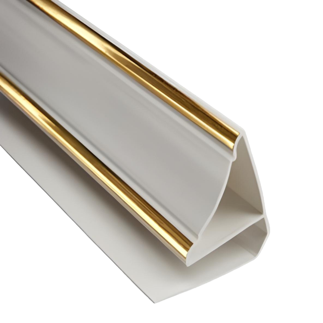 Плинтус потолочный пластиковый Stella Golden Ray 3000х40х20 (30 шт.упак.)