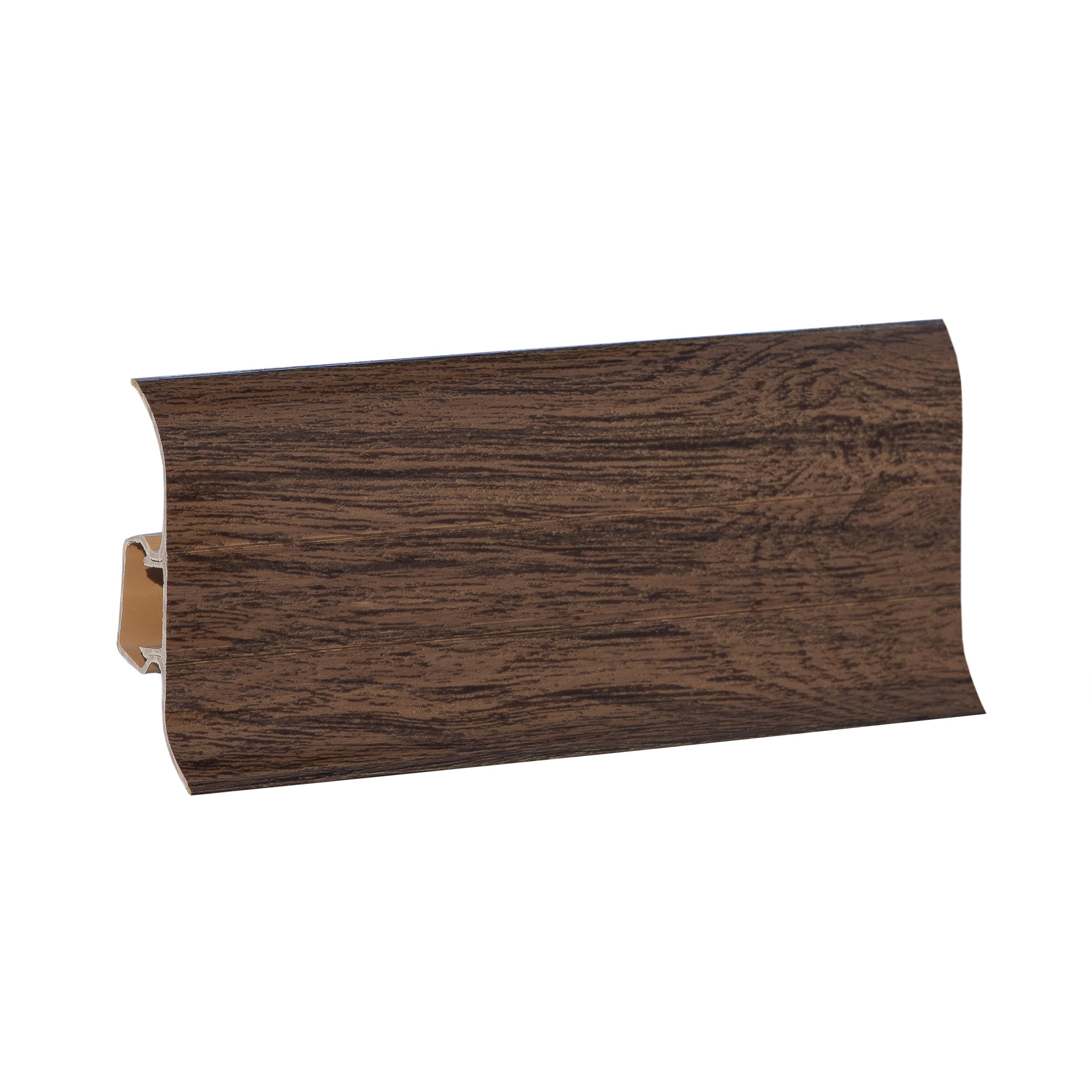 Напольный плинтус ПВХ Stella Comfort 62 Дуб Натуральный 315 (40)