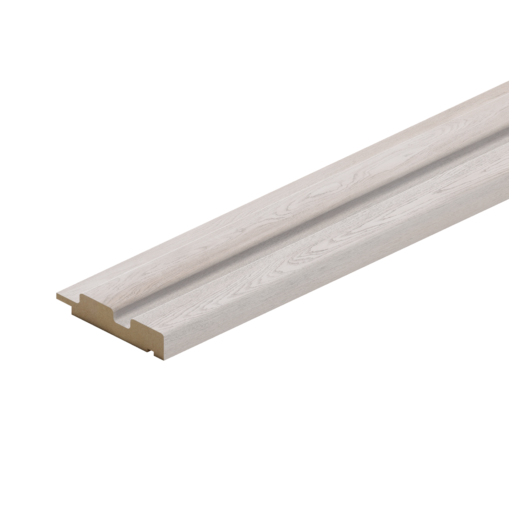 Профиль Финиш МДФ Stella Beats Light Ясень Айвори 2700x77x16 (упак.4шт.)