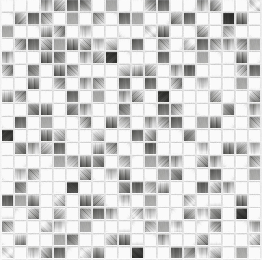 Панель ПВХ 0,3 мозайка на клеевой основе Сатин (10шт)