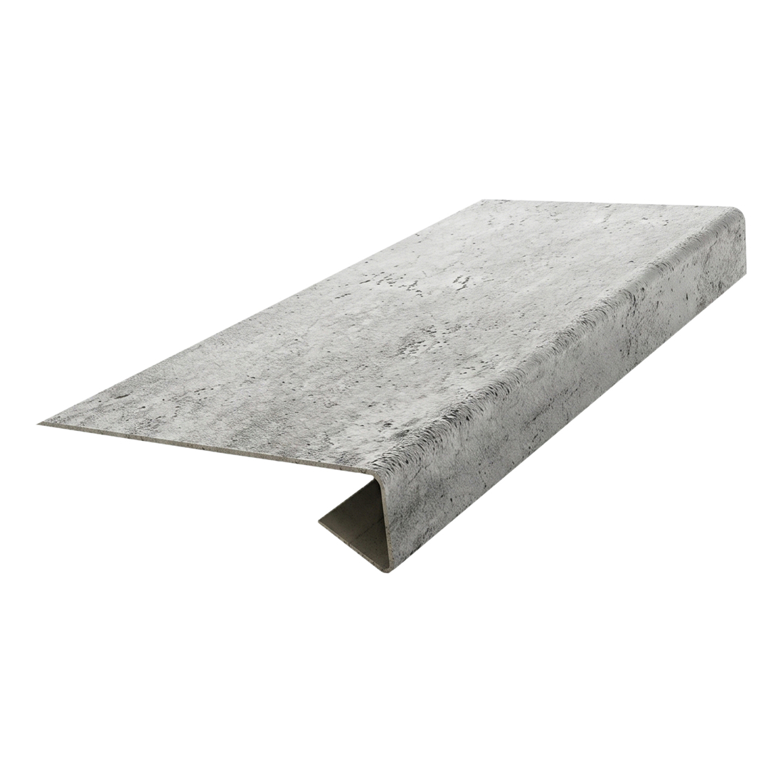 Накладка на подоконник ПВХ Stella 300 Светлый Бетон 200х2000 мм (6 шт. в упак.)
