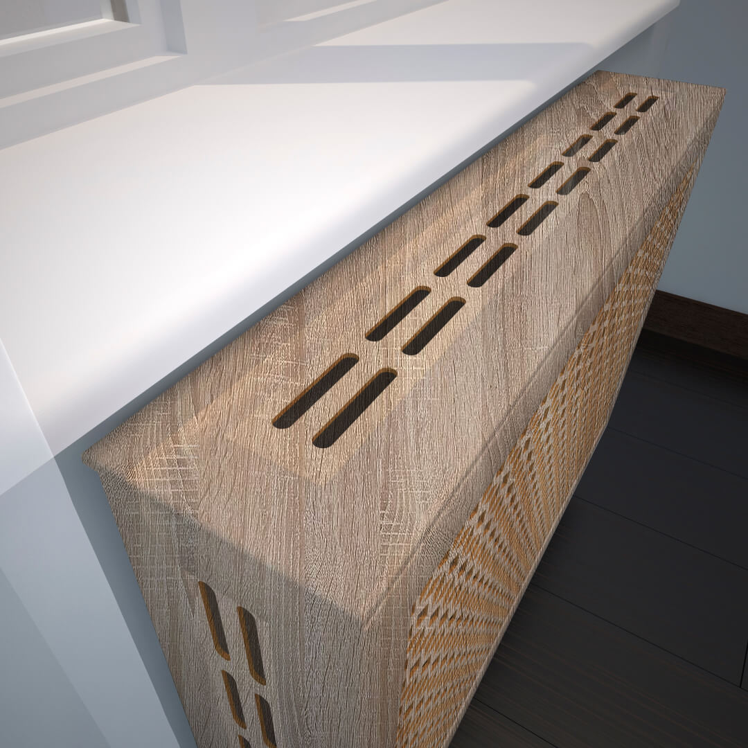 Крышка для экрана 60 см универсальная дуб винтаж STELLA